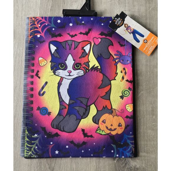 Retro Notebook Halloween Costume /Decor Inspired by Lisa Frank Cat Kid or Adult - Picture 1 of 7